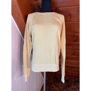 NWT Unsubscribed Crew Neck Distressed Vintage Look Sweatshirt sz XS Sun